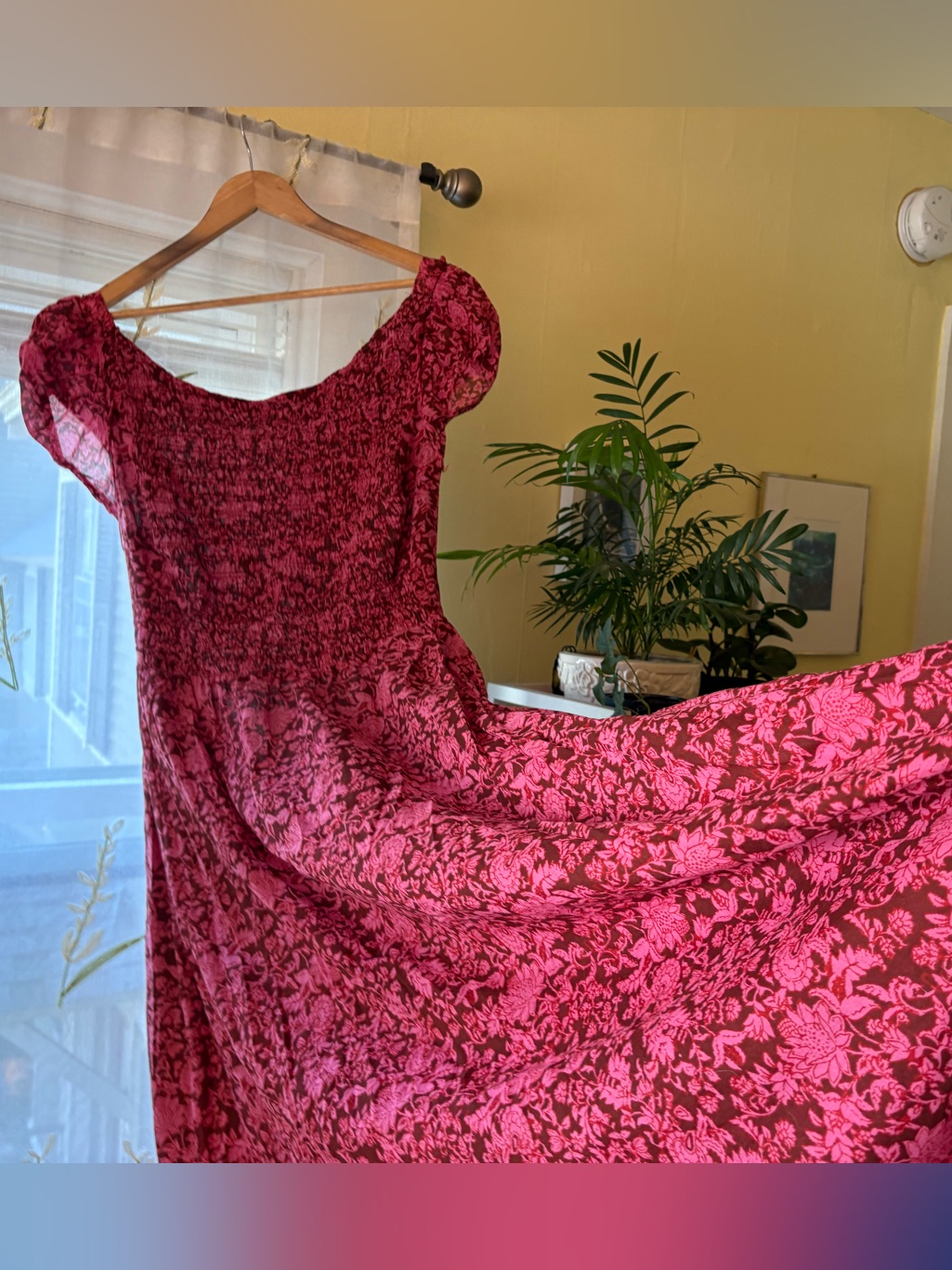 Free People | Pink Backless Maxi Dress